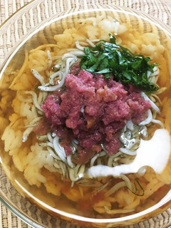 冷たいほうじ茶漬け-レシピのメイン写真