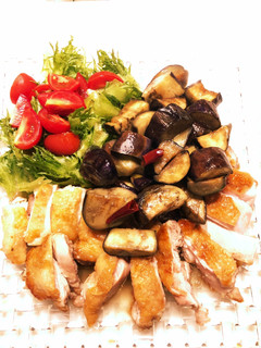 旨旨!照り焼きチキンとしみしみナス♪-レシピのメイン写真