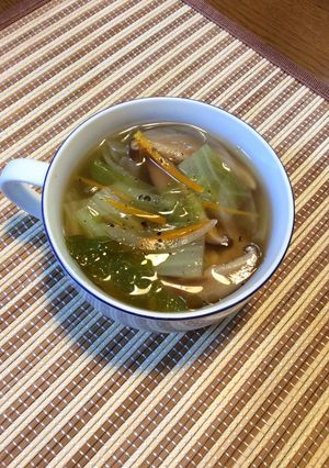 たっぷり野菜の中華スープ-レシピのメイン写真