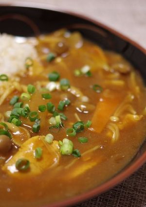市販ルウで、大根とキノコの「和風カレー」-レシピのメイン写真
