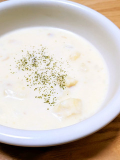 NOミキサーの食べるさつまいもポタージュ-レシピのメイン写真