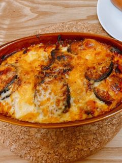 【一人分】ナスのミートグラタン-レシピのメイン写真