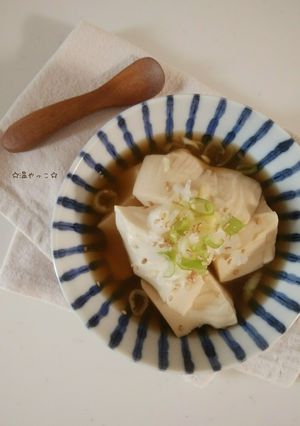 寒い日にほっこり☆温やっこ-レシピのメイン写真