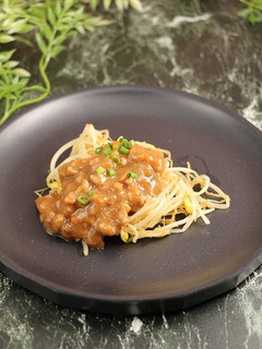 レンジで簡単!もやしの肉みそ掛け-レシピのメイン写真