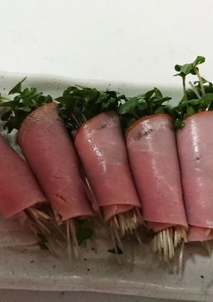簡単お弁当★ブロッコリースプラウト-レシピのメイン写真