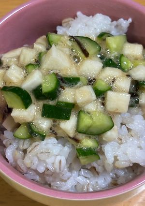 長芋ときゅうりの和物-レシピのメイン写真