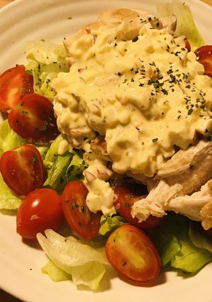 鶏胸肉の丸ごとステーキ&タルタルソース-レシピのメイン写真