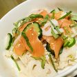 スモークサーモンの香りちらし