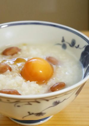 落花生入りサラサラな粥★熱湯で炊く★-レシピのメイン写真