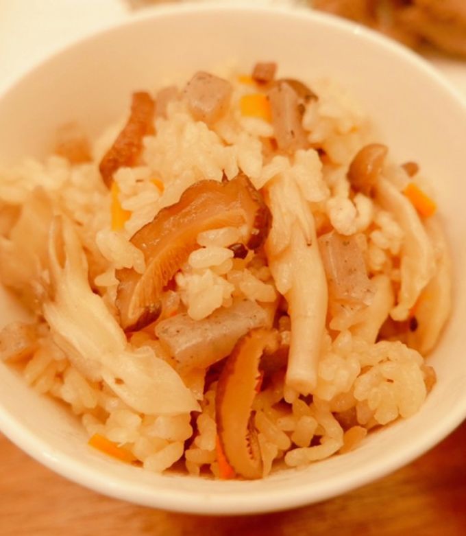 秋の香り！きのこ炊き込みご飯-レシピのメイン写真