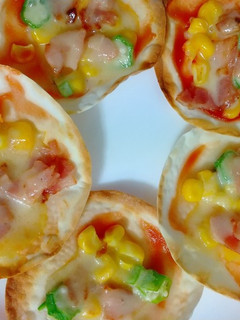 ギョーザの皮で簡単ピザ-レシピのメイン写真