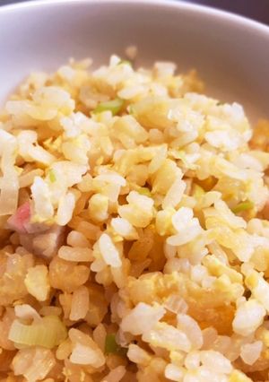 たくあん入り和風チャーハン-レシピのメイン写真