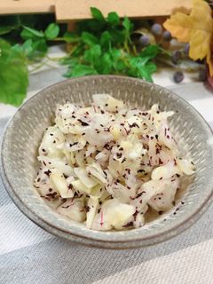 お弁当に♪副菜に♪キャベツのゆかり和え♡-レシピのメイン写真