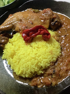 親鳥で出汁スパイスカレー-レシピのメイン写真