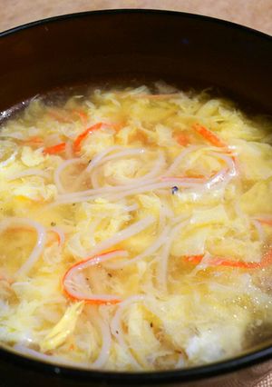 カニ玉スープ-レシピのメイン写真