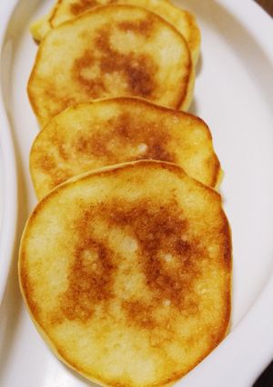 米粉でカリッもちっ!パンケーキ♪-レシピのメイン写真