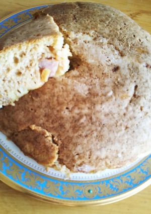 カレー風味の炊飯器おかずパン　発酵無し！-レシピのメイン写真