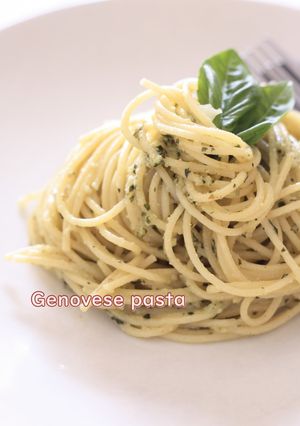ジェノベーゼパスタ♪-レシピのメイン写真