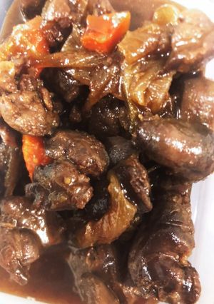 てりってりのレバーの甘露煮-レシピのメイン写真