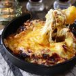 じゃがいも&簡単キーマカレーのチーズ焼き