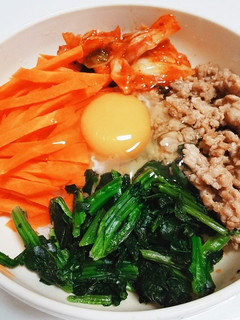 レンジで簡単ビビンバ丼-レシピのメイン写真