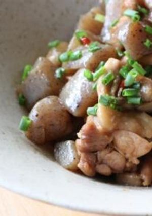 鶏肉とこんにゃくのピリ辛煮☆-レシピのメイン写真