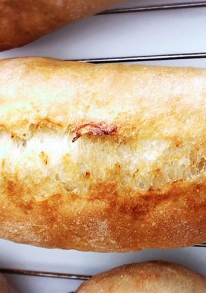 簡単　我が家のフランスパン-レシピのメイン写真