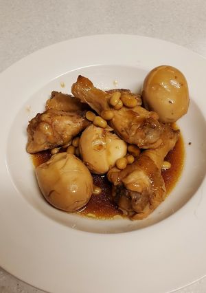手羽元と卵の甘酢煮-レシピのメイン写真