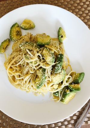 アボカドとバジルの冷製パスタ-レシピのメイン写真