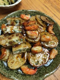 大葉香る!エビとはんぺんの蓮根挟み焼き-レシピのメイン写真