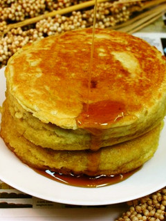 材料2つ☆混ぜて焼くだけ簡単ホットケーキ-レシピのメイン写真
