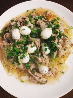 絶品☆豚肉とネギのあんかけ焼きそば-レシピのメイン写真