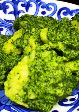 じゃがいもにほうれん草ペースト和え-レシピのメイン写真