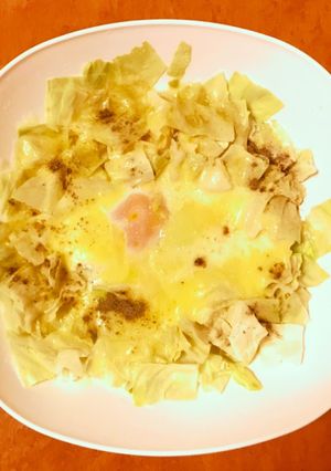 チーズたっぷりキャベツ丼！-レシピのメイン写真