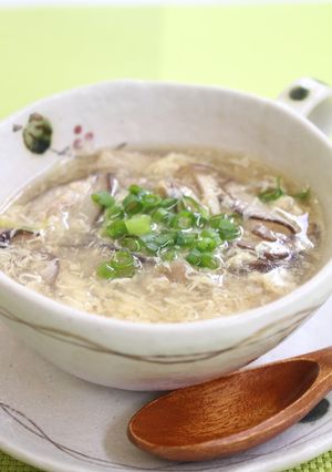 シイタケの中華スープ-レシピのメイン写真