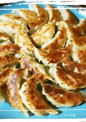 キャベツたっぷりヘルシー餃子 胸肉で-レシピのメイン写真
