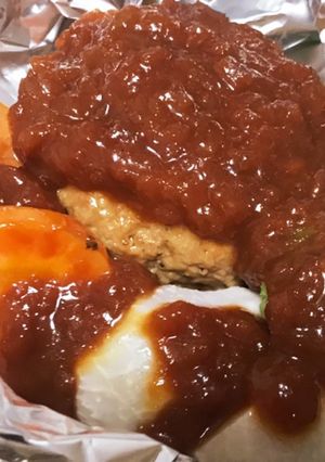 簡単ひと手間♡ハンバーグソース旨し-レシピのメイン写真