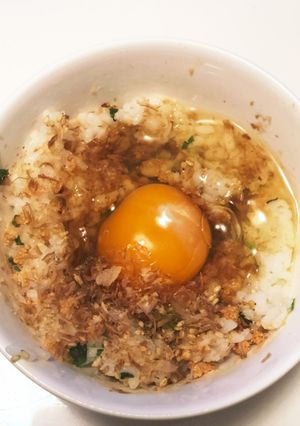 鮭卵かけご飯-レシピのメイン写真