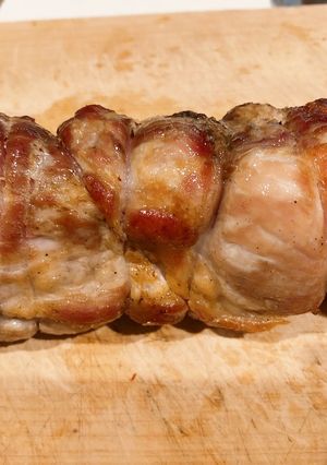 豚肩ロースグリル ロティサリー&スモーク-レシピのメイン写真