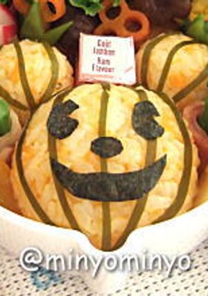 ミッキーのハロウィン弁当：キャラ弁-レシピのメイン写真