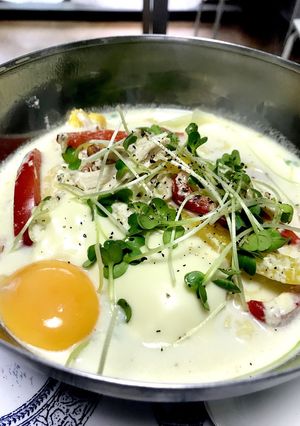 カルボナーラ風塩ラーメン-レシピのメイン写真