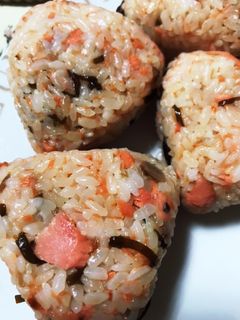 簡単!鮭の混ぜご飯-レシピのメイン写真