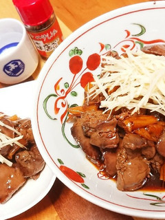 簡単酒肴☆鶏レバーの甘辛煮-レシピのメイン写真
