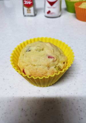 ノンエッグ！離乳食お野菜ケークサレ-レシピのメイン写真