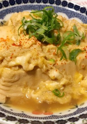 ふわふわ卵の煮奴-レシピのメイン写真