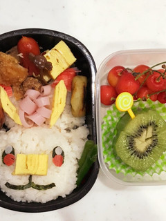 ヒバニー ポケモン キャラ弁 幼稚園弁当-レシピのメイン写真