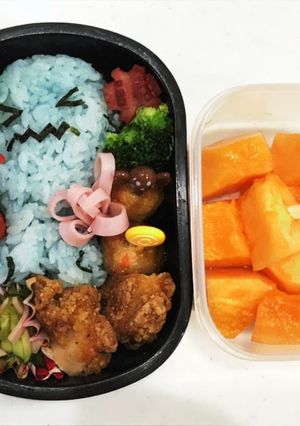 ソーナンス ポケモン キャラ弁 幼稚園-レシピのメイン写真