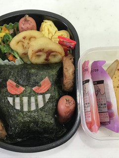 ゲンガー ポケモン キャラ弁 幼稚園弁当-レシピのメイン写真