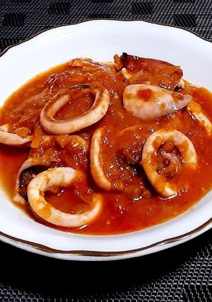 イカのトマト煮-レシピのメイン写真