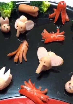 蟹ウインナー -レシピのメイン写真